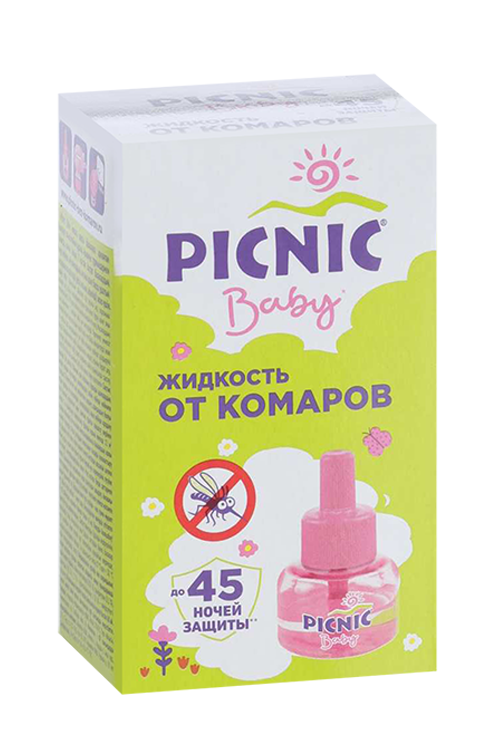 

Жидкость Пикник Бэби от комаров 45 ночей