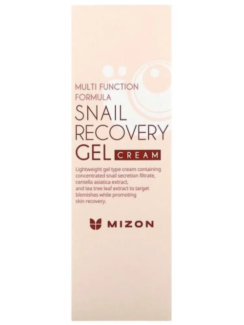 Крем-гель Mizon Snail Recovery с экстрактом улитки д/лица, 45 мл