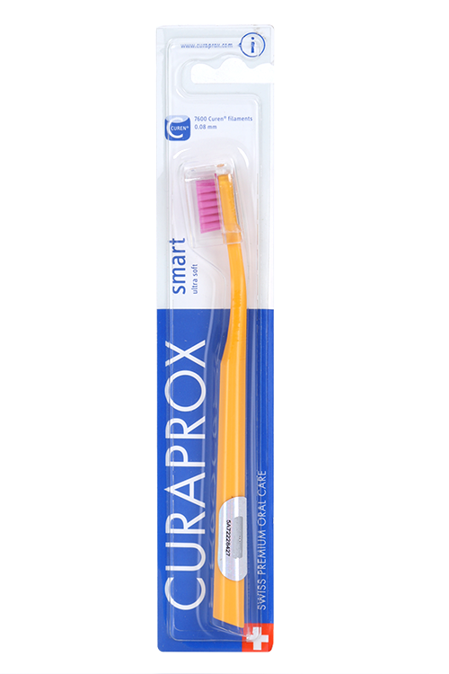 

З/щетка Curaprox CS Smart ultrasoft 7600 щетинок детская ультрамягк, оранж