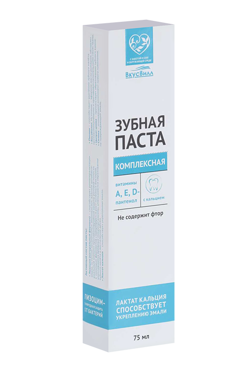 

З/паста Вкусвилл Комплексная, 75 мл
