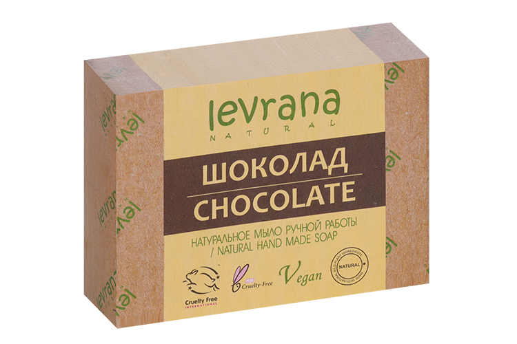 

Мыло Леврана ручной работы Шоколад, 100 г