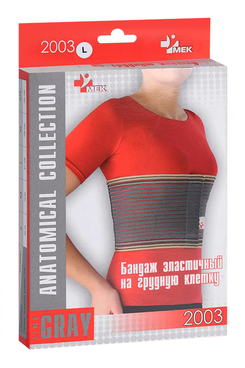 

Бандаж эластичный Мек на грудную клетку L, (2003)