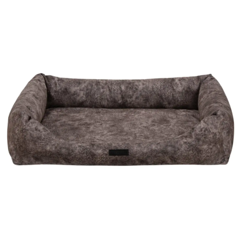 Лежак DOGMODA д/собак Бинго съемный чехол 97 х75 х 20 см коричневая