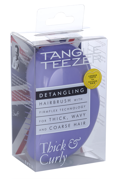 Расческа д/волос Tangle Teezer Tangle Teezer Thick Curly Lilac Fondant сиреневая