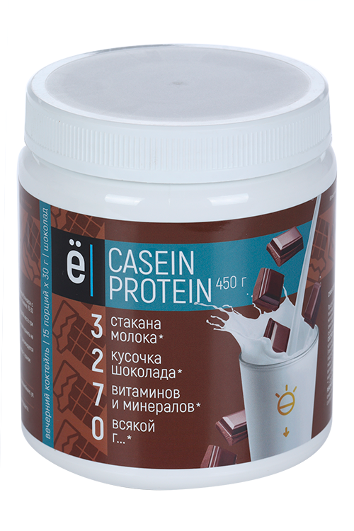 

Коктейль Ёбатон вечерний casein со вкусом шоколада 450 г
