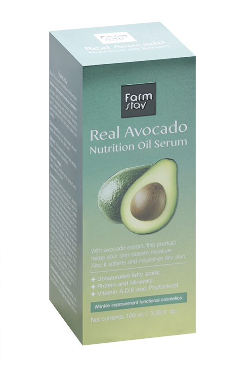 

Сыворотка FarmStay питательная с маслом авокадо real avocado nutrition oil serum 100 мл