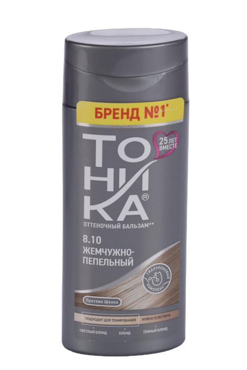 Бальзам Тоника оттеночный д/волос 8.10 жемчужно-пепельный 150 мл