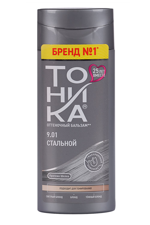 Бальзам Тоника оттеночный д/волос 9.01 стальной 150 мл