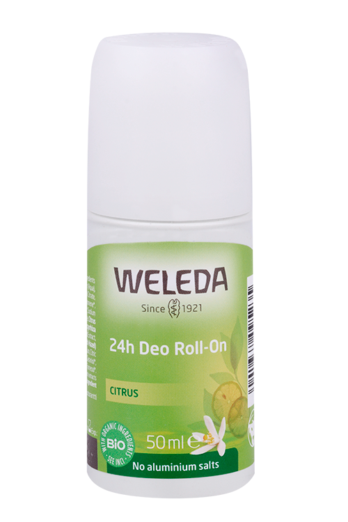 Дезодорант Weleda цитрусовый 24 часа roll-on, 50 мл
