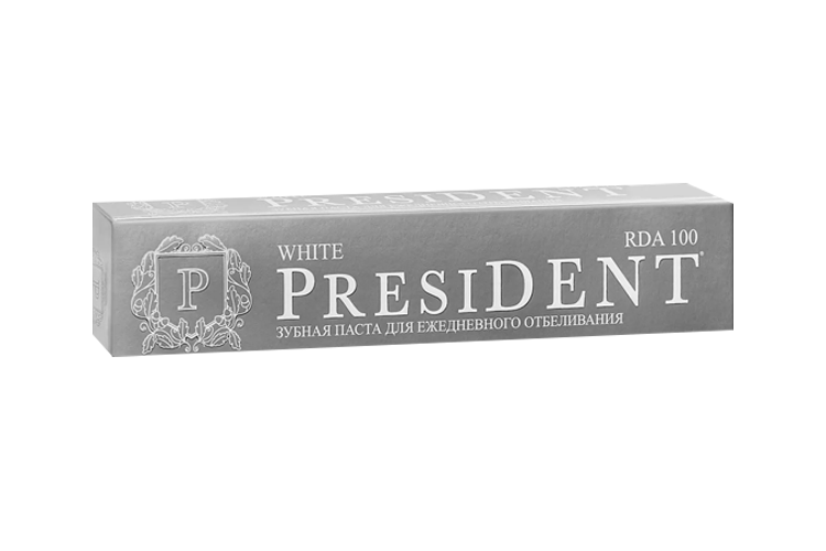 З/паста PRESIDENT white, 75 г
