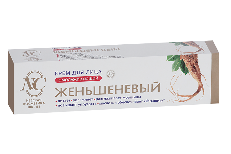 

Крем Невская Косметика д/лица женьшеневый омолаживающий, 40 мл