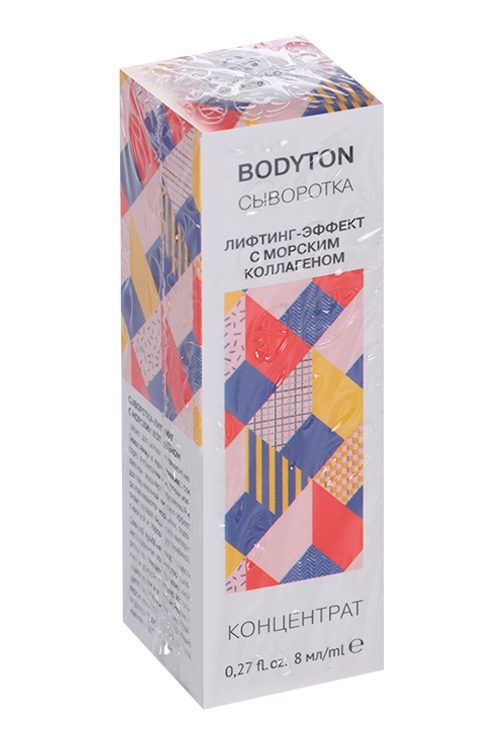 

Сыворотка Bodyton лифтинг-эффект с морским коллагеном концентрат, 8 мл
