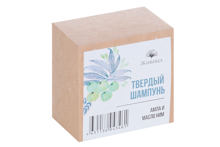 

Шампунь Живица д/волос твердый от перхоти/зуда алма/масло ним, 50 г