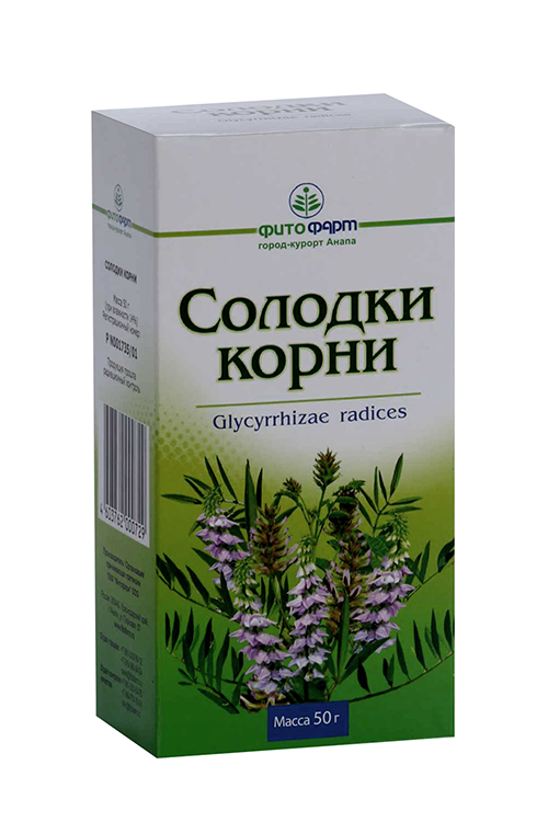 

Солодки корни, 50 г