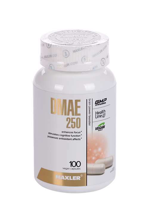 

Добавка MAXLER DMAE д/стрессоустойчивости, 100 шт, капсулы
