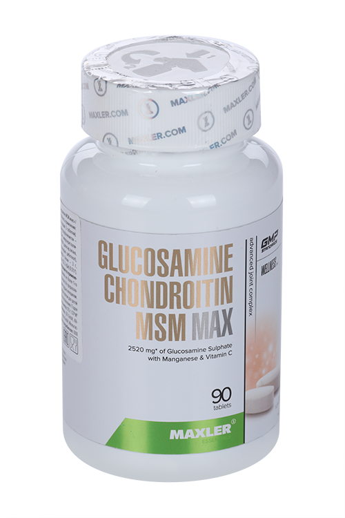 

Добавка MAXLER glucosamine-chondroitin-MSM max 90 табл