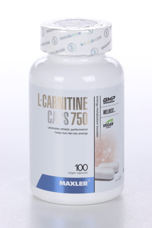 Жиросжигатель MAXLER L-carnitine 100 капс 750 мг 1198₽