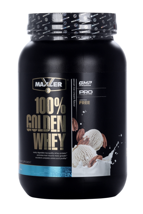 

Протеин MAXLER 100% golden whey 2 lb pecan Ice cream, 907 г