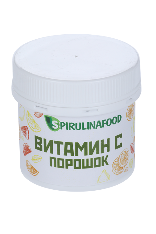 

Аскорбиновая кислота Spirulinafood витамин С, 100 г