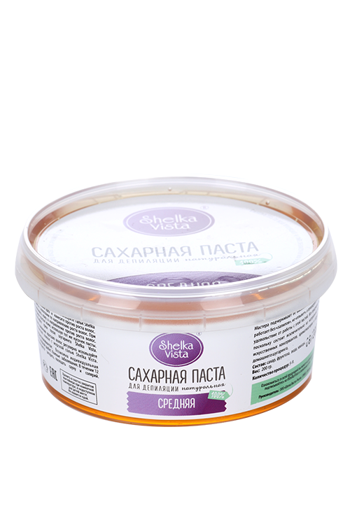 

Паста сахарная SHELKAVISTA средняя д/депиляции, 200 г