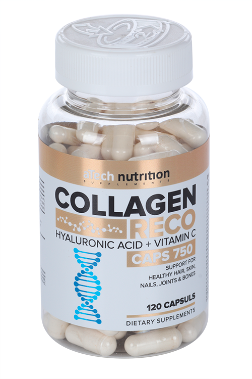

Добавка д/суставов и связок aTech nutrition Collagen RECO капс, 120 шт