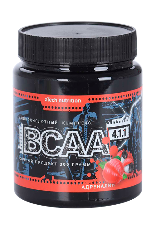 

Комплекс аминокислотный aTech Nutrition BCAA 4.1.1 Power Balance адреналин, 300 г