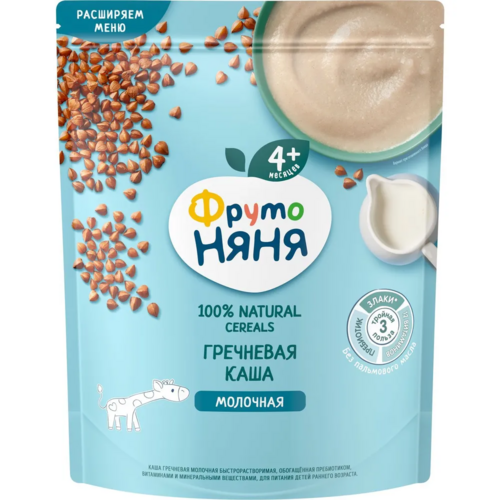 

Каша Фрутоняня гречневая молочная (с 4 мес), 200 г