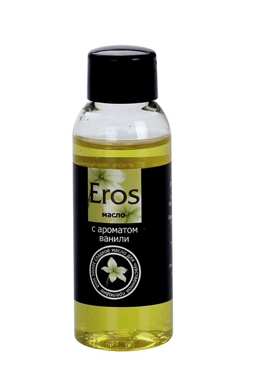 Масло массажное интимное EROS SWEET, с ароматом ванили, флакон 50 мл массажное масло wellness vanilla 50 мл eros