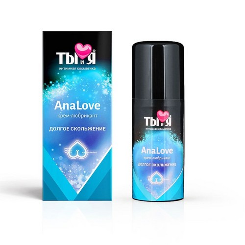 Лубрикант Ты и Я Analove анальный силиконовый, 50 г