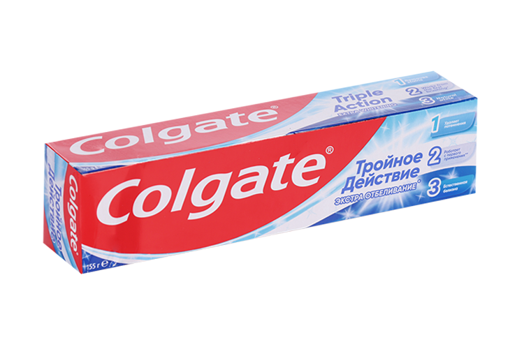 

З/паста Colgate Тройное действие экстра отбеливание, 100 мл