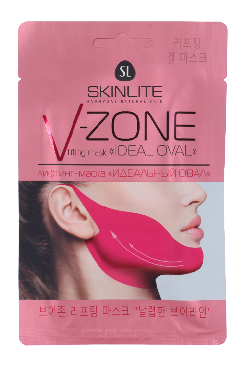 Маска SKINLITE V-Zone д/лица тканевая лифтинг эффект идеальный овал, 13 г