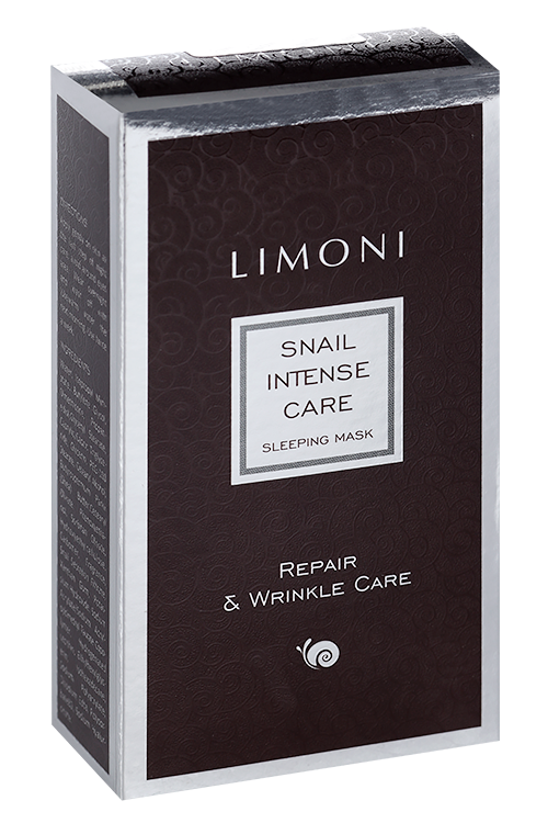 

Маска Limoni Snail Intense Care д/лица ночная интенсивная с муцином улитки/маслом ши, 50 мл
