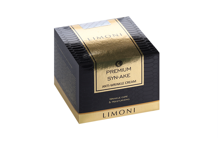 

Крем Limoni Premium Syn-Ake д/лица антивозрастной со змеиным ядом, 50 мл