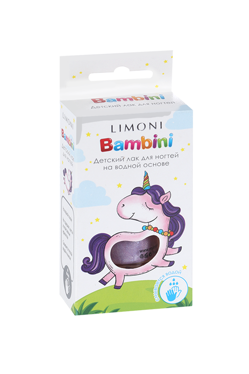 

Лак Limoni Bambin д/ногтей тон 06/сиреневый 7 мл