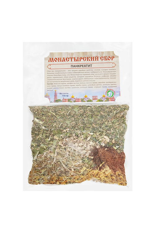 

Сбор Монастырский панкреатит, 100 г
