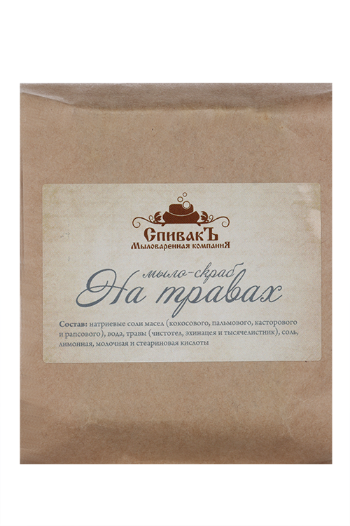

Мыло-скраб СпивакЪ на травах, 100 г