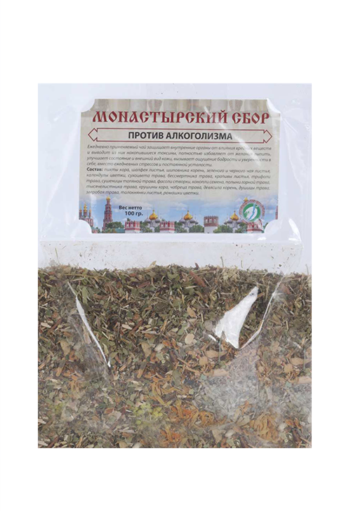 

Сбор Монастырский против алкоголизма, 100 г