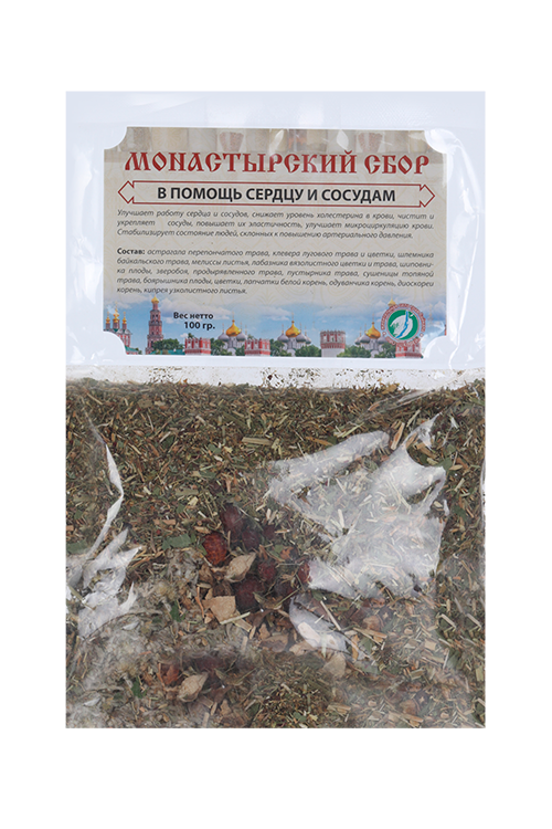 

Сбор Монастырский сердце/сосуды, 100 г