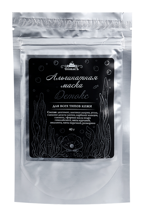 

Маска СпивакЪ Альгинатная Детокс, 40 г