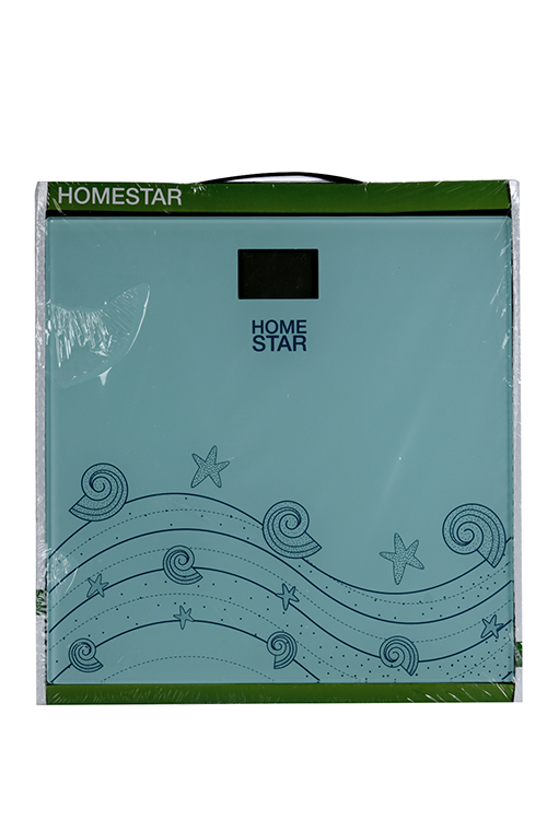 

Весы напольные HOMESTAR HS-6001B, электронные, до 180 кг, голубые