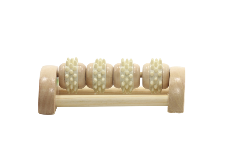 

Массажёр «Ножное счастье», деревянный, 4 колеса с шипами, цвет МИКС