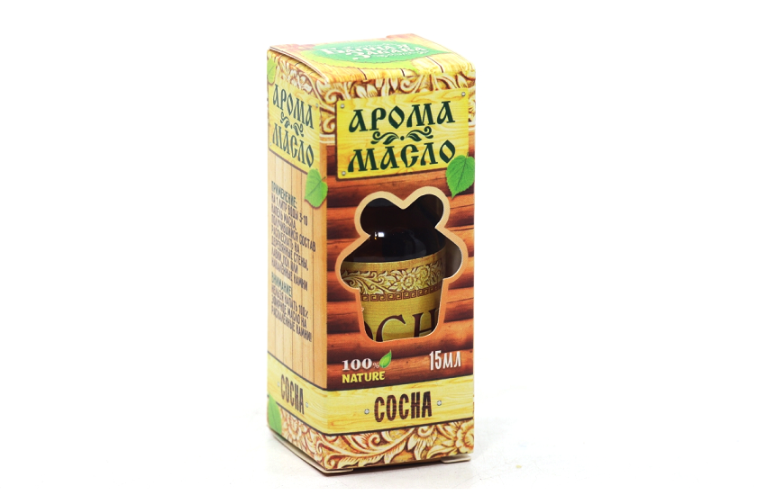 

Эфирное аромамасло для бани и сауны "Сосновое масло" 15мл
