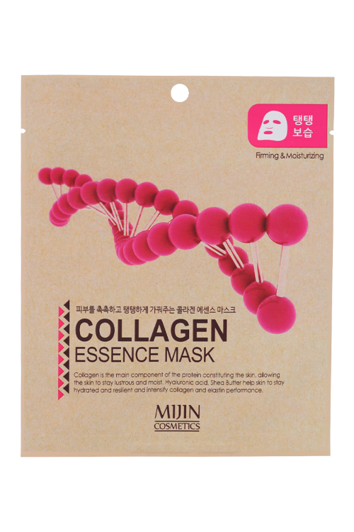 Маска MIJIN ESSENCE MASK д/лица тканевая с коллагеном