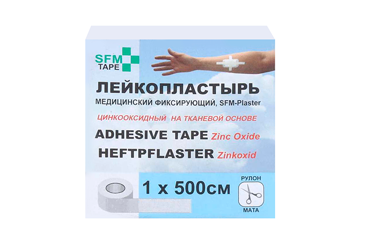 

Лейкопластырь SFM-Plaster мед/фиксир ткан основа 1х500 см, арт 534510