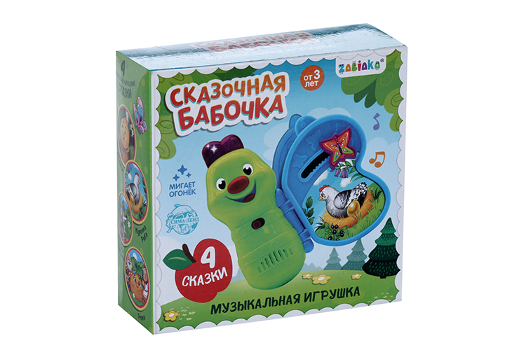 

Музыкальная игрушка «Сказочная бабочка», звук, свет