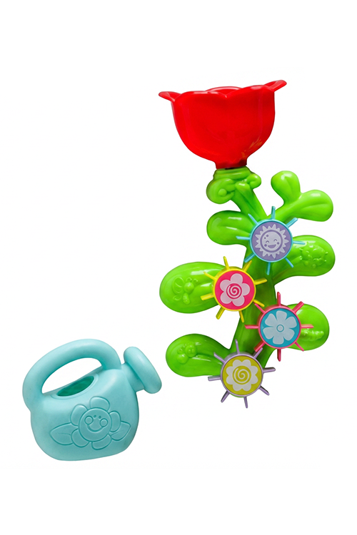 

Развивающая игрушка - мельница для игры в ванной «Цветок - мельница» с лейкой