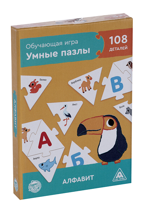 

Обучающая игра «Умные пазлы. Алфавит», 2+