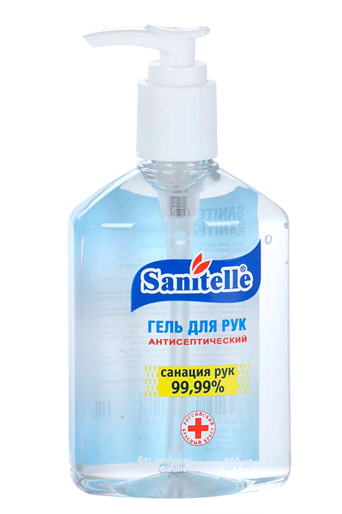 

Гель Sanitelle д/рук антисептический с витамином Е без отдушки, 250 мл