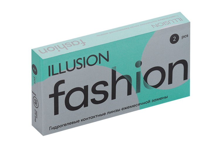 Контактные линзы ILLUSION fashion -6.00/14.2/8.6, 2 шт