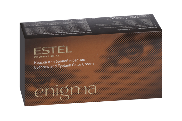 

Краска ESTEL PROFESSIONAL д/бровей и ресниц professional enigma светло-коричневый 2 шт 20 мл